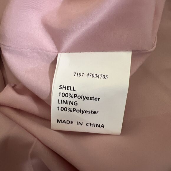 Womens Fashion Ruffle Bodice One Shoulder Dress, Dusty Rose Size XL New - Picture 6 of 6